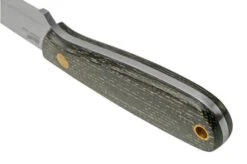 BRISA Necker 70 Bison Micarta, Leather Sheath -Famous Knife Shop ENZ 002 04 brisa