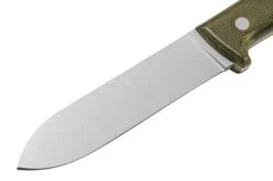 Brisa Kephart 115, Green Micarta, Fixed Knife -Famous Knife Shop ENZ 272 03 brisa