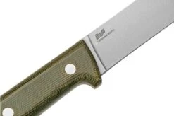 Brisa Kephart 115, Green Micarta, Fixed Knife -Famous Knife Shop ENZ 272 05 brisa