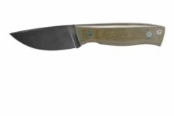 Brisa Skinner 90 - Elmax Flat - Green Micarta 362 Hunting Knife