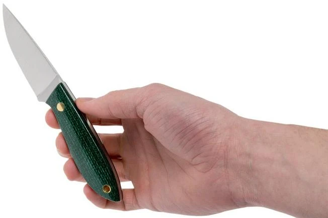 Brisa Bobtail 80 Green Micarta Handle, 12C27, Multi-carry Sheath 9957 8 Brisa Bobtail 80 Green Micarta Handle, 12C27, Multi-carry Sheath 9957 - Image 6