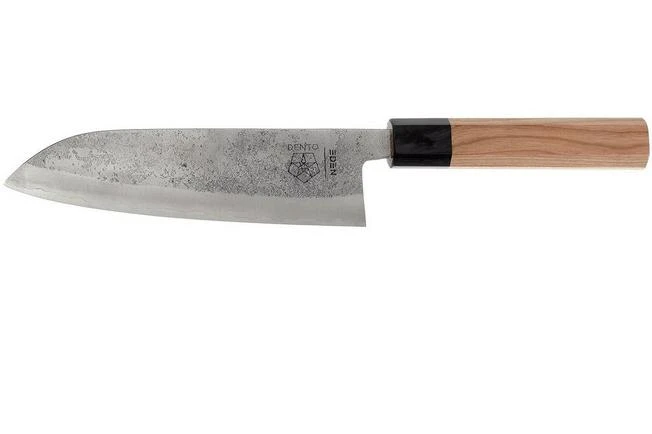 Eden Dento Santoku 16.5 Cm, Aogami Steel 3 Eden Dento Santoku 16.5 Cm, Aogami Steel