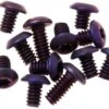 Flytanium Benchmade Bugout Screws Titanium, Purple -Famous Knife Shop FLY 383P 01 flytanium
