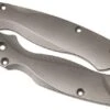 Flytanium Spyderco Paramilitary 2 Lotus Scales, Titanium Bead Blasted -Famous Knife Shop FLY 803 01 flytanium