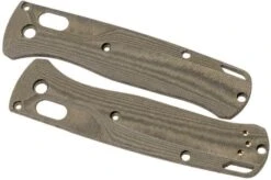 Flytanium Bugout Scales Crossfade, Green Linen Micarta