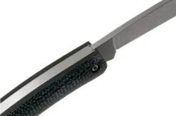 Fox Nauta FX-230MI Black Micarta Pocket Knife -Famous Knife Shop FOFX 230MI 06 fox knives