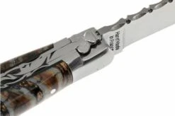 Fontenille Pataud Traditional 11 Cm, Guilloché, Mammoth Tooth, L11MMTG 12 Fontenille Pataud Traditional 11 Cm, Guilloché, Mammoth Tooth, L11MMTG -Famous Knife Shop FPL11MMTG 04 fontenille pataud traditional 11cm fpl11mmtg 04