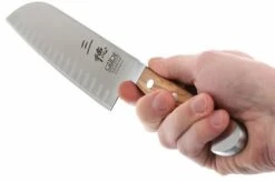 Güde Alpha Olive Santoku With Granton Edge, X546/18 11 Güde Alpha Olive Santoku With Granton Edge, X546/18 -Famous Knife Shop GUX546 18 05 gude alpha olive gux546 18 05