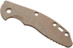 Rick Hinderer Scale Micarta XM18 3.5" - Natural