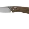 The James Brand The Carter, Od Green Micarta, Stainless Pocket Knife KN108127-00 -Famous Knife Shop JAKCT108127 01 the james brand