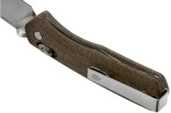 The James Brand The Carter, Od Green Micarta, Stainless Pocket Knife KN108127-00 13 The James Brand The Carter, Od Green Micarta, Stainless Pocket Knife KN108127-00 -Famous Knife Shop JAKCT108127 05 the james brand
