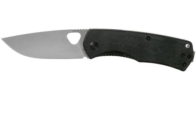 The James Brand Folsom KN102143-00 Black Micarta + Satin Pocket Knife 3 The James Brand Folsom KN102143-00 Black Micarta + Satin Pocket Knife