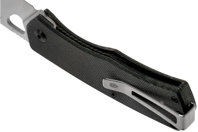 The James Brand Folsom KN102143-00 Black Micarta + Satin Pocket Knife 7 The James Brand Folsom KN102143-00 Black Micarta + Satin Pocket Knife - Image 5