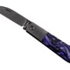Jack Wolf Laid Back Jack LAIDB-02-KIR-PUR Kirinite Purple Wave, Slipjoint Pocket Knife -Famous Knife Shop JW LAIDB 02 KIR PUR 01 jackwolf