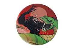 Jack Wolf Venom Jack VEN-01-CDMG FAT Carbon Dark Matter Gold, Slipjoint Pocket Knife -Famous Knife Shop JW VEN 01 CDMG 07 jackwolf