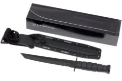 KA-BAR Tanto 1245 Partly Serrated, Kydex Sheath -Famous Knife Shop KA1245 09 ka bar ka1245 09