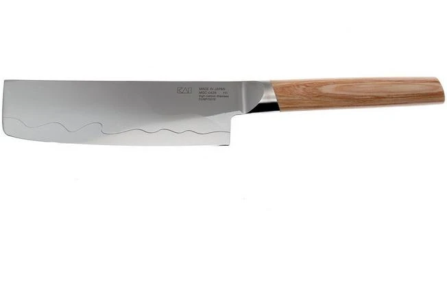 Kai Seki Magoroku Composite Nakiri 16.5 Cm MGC-0428 3 Kai Seki Magoroku Composite Nakiri 16.5 Cm MGC-0428