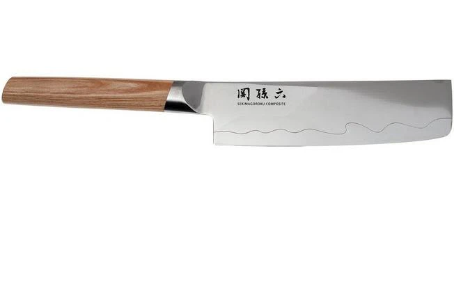 Kai Seki Magoroku Composite Nakiri 16.5 Cm MGC-0428 4 Kai Seki Magoroku Composite Nakiri 16.5 Cm MGC-0428 - Image 2