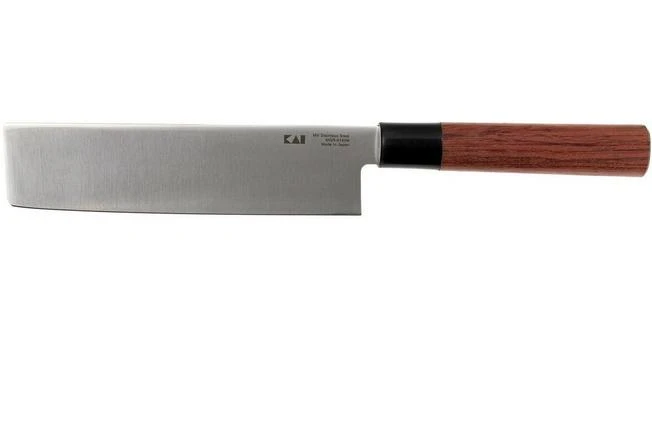 Kai Seki Magoroku Redwood Nakiri 0165N 17 Cm 4 Kai Seki Magoroku Redwood Nakiri 0165N 17 Cm - Image 2