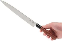 Kai Seki Magoroku Redwood Yanagiba 0240Y 24 Cm -Famous Knife Shop KAMGR 0240Y 08 kai shun seki magoroku redwood kamgr 0240y 08