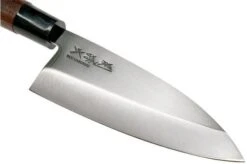 Kai Seki Magoroku Redwood Deba 15,5 Cm, MGR-0155D -Famous Knife Shop KAMGR 155D 03 kai seki magoroku kamgr 155d 03