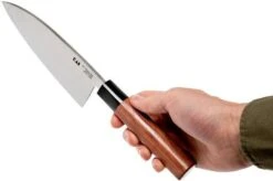Kai Seki Magoroku Redwood Deba 15,5 Cm, MGR-0155D -Famous Knife Shop KAMGR 155D 07 kai seki magoroku kamgr 155d 07
