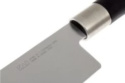 Kai Wasabi Black Nakiri 16.5cm 6716N -Famous Knife Shop KAWB 6716N 03 kai wasabi kawb 6716n 03
