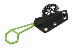 Kansept Hex G0001A3 Light Green 14C28N, Neck Knife, Ostap Hel Design -Famous Knife Shop KSG0001A3 04 kansept