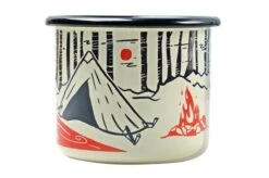 Knivesandtools Enamel Mug E-MG-S-01, Small 8 Cm, Enamel Mug 10 Knivesandtools Enamel Mug E-MG-S-01, Small 8 Cm, Enamel Mug -Famous Knife Shop KT E MG S 01 03 kato