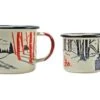 Knivesandtools Enamel Set E-SET-02, Mugs 8 Cm & 10 Cm, Enamel Mugs 2 Knivesandtools Enamel Set E-SET-02, Mugs 8 Cm & 10 Cm, Enamel Mugs -Famous Knife Shop KT E SET 02 01 kato