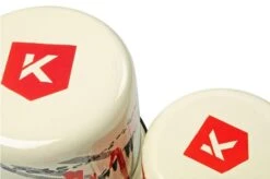 Knivesandtools Enamel Set E-SET-02, Mugs 8 Cm & 10 Cm, Enamel Mugs -Famous Knife Shop KT E SET 02 05 kato