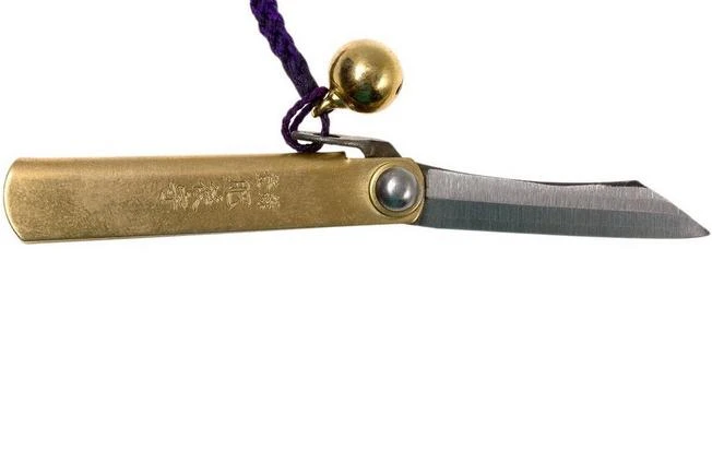 Higonokami Pocket Knife 3,8 Cm HIGO02, SK-carbon Steel With Lanyard 4 Higonokami Pocket Knife 3,8 Cm HIGO02, SK-carbon Steel With Lanyard - Image 2