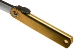 Higonokami Pocket Knife 5 Cm HIGO75BS, SK-carbon Steel, Brass 18 Higonokami Pocket Knife 5 Cm HIGO75BS, SK-carbon Steel, Brass -Famous Knife Shop KT HIGO75BS 07 higonokami