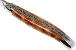 Forge De Laguiole 1211INTHBRI, Burl 14 Forge De Laguiole 1211INTHBRI, Burl -Famous Knife Shop LA1211INTHBRI 06 forge de laguiole la1211inthbri 06