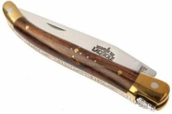 Forge De Laguiole - Natural Wood Folder, 3 Inch, Pistachiowood 9 Forge De Laguiole - Natural Wood Folder, 3 Inch, Pistachiowood -Famous Knife Shop LA129PI 03 forge de laguiole vouwmes la129pi d3