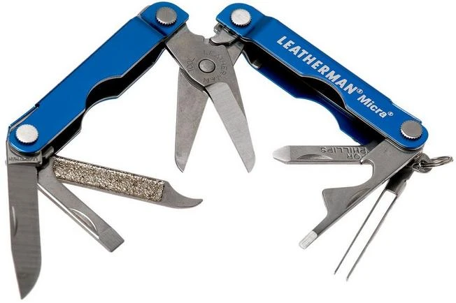 Leatherman Micra Blue, Keychain Multi-tool 4 Leatherman Micra Blue, Keychain Multi-tool - Image 2