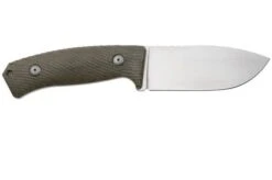 LionSteel M3 M3-CVG Green Canvas Micarta Fixed Knife -Famous Knife Shop LI M3 CVG 02 lionsteel