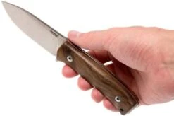 LionSteel M4-WN M390, Walnut Handle -Famous Knife Shop LI M4 WN 06 lionsteel li m4 wn 06