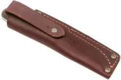 LT Wright Next Gen, A2, Matte Python Micarta, Leather Sheath, Bushcraft Knife -Famous Knife Shop LT NG PYM LS 07 lt wright