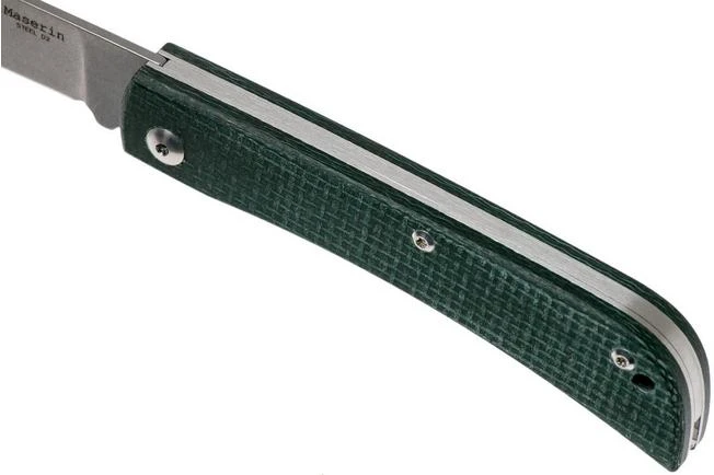 Maserin Scout Green Micarta Pocket Knife, 163-MV 9 Maserin Scout Green Micarta Pocket Knife, 163-MV - Image 7