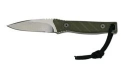 Medford Medford Necromancer S35VN, Tumbled Blade, Green G10 Handle, Neck Knife