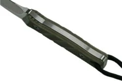 Medford Medford Necromancer S35VN, Tumbled Blade, Green G10 Handle, Neck Knife -Famous Knife Shop MF 22 NM 02 04 medford