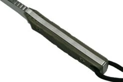 Medford Medford Necromancer S35VN, Tumbled Blade, Green G10 Handle, Neck Knife -Famous Knife Shop MF 22 NM 02 05 medford