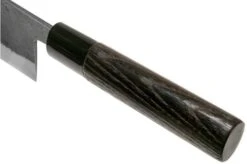 Munetoshi Nashiji Black Nakiri 16.5cm -Famous Knife Shop MINB001 05 munetoshi