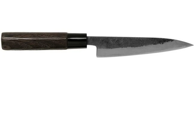 Munetoshi Nashiji Black Petty Paring Knife 12 Cm 4 Munetoshi Nashiji Black Petty Paring Knife 12 Cm - Image 2