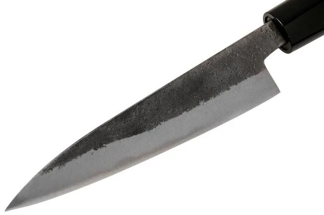 Munetoshi Nashiji Black Petty Paring Knife 12 Cm 5 Munetoshi Nashiji Black Petty Paring Knife 12 Cm - Image 3