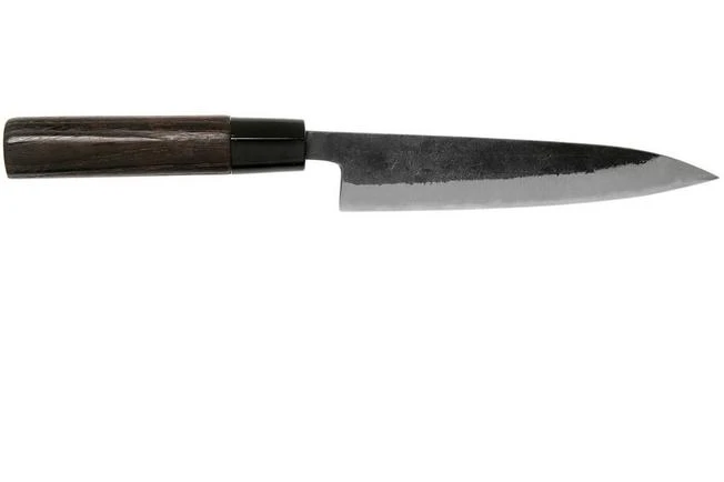 Munetoshi Nashiji Black Petty Paring Knife 15 Cm 4 Munetoshi Nashiji Black Petty Paring Knife 15 Cm - Image 2