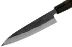Munetoshi Nashiji Black Petty Paring Knife 15 Cm 9 Munetoshi Nashiji Black Petty Paring Knife 15 Cm -Famous Knife Shop MINB007 03 munetoshi