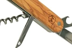 Mercury Multi-Tool Knife 913-7LC Olive Wood, 7 Functions, Pocket Knife -Famous Knife Shop MY913 7LC 05 mercury