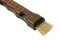 Mercury Mico 2 9M2FC Rose Wood, Mushroom Knife With Compass -Famous Knife Shop MY9M2FC 04 mercury